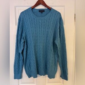 Brooks Brothers Blue Knit Sweater